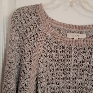 Ann Taylor Open Stitch Pull-over Sweater